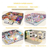 Casa de Juegos Interior Comercial Ledi - Construcción Duradera de PVC/PE/Metal, Tamaño Personalizable, Alta Capacidad para Parques de Diversiones