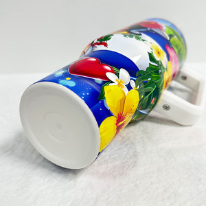 Bán Buôn 40 Oz Puerto Rico Cup Dominica Cộng Hòa Cup Tùy Chỉnh 40 Oz Hai Lớp Thép Không Gỉ Cách Điện Cốc Với Rơm - Product Image 5