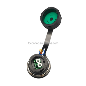 Conector De Fibra Óptica Impermeable ODVA LC Deplex Bulkhead Adaptador Exterior IP67 Para FTTA 5G RRU BBU - Product Image 5