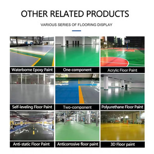 Apprêt époxy à deux composants à base d'eau, scellant, apprêt pénétrant transparent, entrepôt industriel, sols de garage, pinceau - Product Image 6