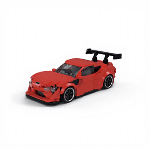 PB8832 Pinbo Nouveau produit pour voiture de course GT86 autorisée, jouet de construction éducatif en blocs, 40 pièces en plastique, échelle 1:32 - Product Image 1
