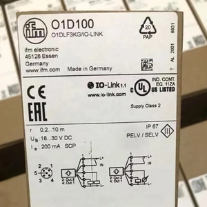 Sensor Láser Original Ifm Im5119, Sensor de Proximidad de Flujo, Ifm Electronic 45128 Essen E43210 Sa4300 01D100 01dlf3kg - Product Image 2