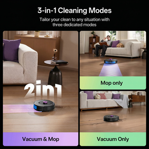 <span class=keywords><strong>Aspiradora</strong></span> Robótica ELEGOAL RP100 sin Bolsa <span class=keywords><strong>con</strong></span> Autovaciado, Navegación LDS, <span class=keywords><strong>Mapeo</strong></span> Inteligente y Función de Fregado - Product Image 5
