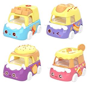 <b>PANDAS</b> Unisex Diecast Mini Alloy Truck Toy Sliding Food Truck Carton Car Popular Metal Children's Cars Toys <b>Gift</b> for Kids - Product Image 3