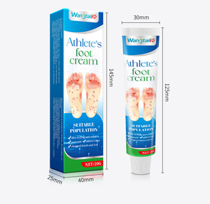 Crema per Piede d'Atleta Wangtailn |   Allevia il prurito, l'odore dei piedi e le talloni screpolati |   Cura dei piedi per pelle secca e irritata 20g - Product Image 1