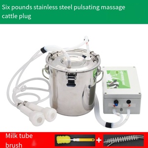 Trayeur électrique pour bovins et moutons Tire-lait à vide portable à pulsations Branché dans un petit trayeur électrique pour vache chèvre - Product Image 3