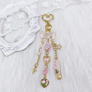 Llavero de Aleación Metálica de Lujo, Encantador y Bonito, para Niñas, Ligero, con Serigrafía BeRich - Product Image 6