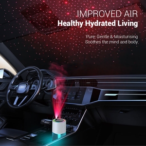 Mini siêu âm 280ml nhà tạo độ ẩm với ánh sáng <span class=keywords><strong>LED</strong></span> ướt Fogger phun sương Maker khuếch tán hương thơm tạo độ ẩm máy lọc không khí - Product Image 3