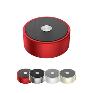 Mini Portable Wireless Speaker Custom Small Metal Round <b>USB</b> Charging Music <b>Player</b> Speaker for Home - Product Image 2