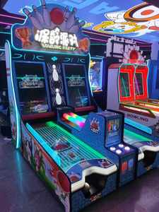Artbel 2 Players Attractive Coin-Operated Metal Arcade Game Machine-Redemption <b>Bowling</b> Party Lottery Machine US Plug 1 Year - Product Image 5
