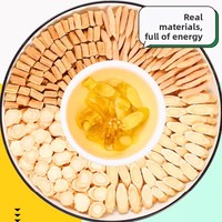 Thé Quatre Trésors NutriCha en Sachet Triangulaire, Astragale Agricole de Première Qualité, Ophiopogon Japonicus, Codonopsis, Faible MOQ