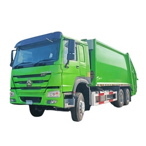 Howo <strong>Garbage</strong> <strong>Truck</strong> 22Cbm Trash Can Rear Loading And Compressing Waste Management <strong>Truck</strong> For Sale - Product Image 1