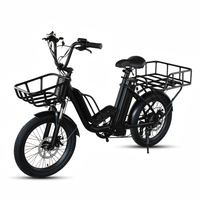 Vélos cargo à 2 roues, vélo cargo électrique très vendu, vélo cargo familial avec batterie lithium interchangeable de 13 Ah