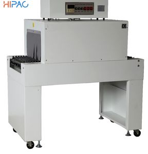 Máquina de Sellado y Corte de Película Termoencogible Semiautomática HIPAC con Motor Eléctrico para Envasado de Alimentos, Bebidas, Engranajes y Rodamientos - Product Image 3