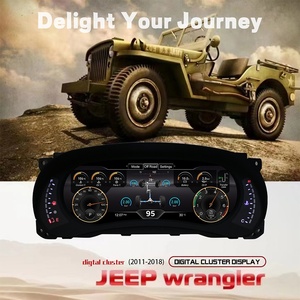 Navihua Virtual Instrument Cluster LCD Instrument Cluster <b>for</b> Jeep Wrangler JL 2011-2017 2018-2023 Cockpit Dashboard Linux - Product Image 5