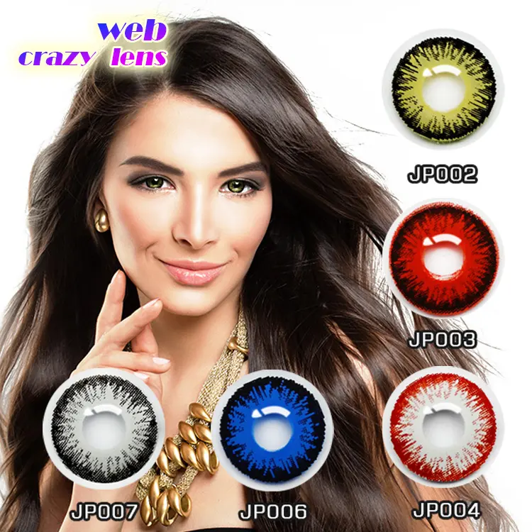 full eyes black colored contact lens and baby eye contact lens wholesale contacts lenses