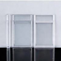 Boîte en plastique transparente 35PT pour cartes gradées par ultrasons, support en acrylique pour cartes à collectionner, étui pour cartes de baseball gradées, cartes PK encartées