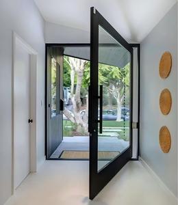 Puerta Pivotante de Partición Deslizante en Oferta Exclusiva, Puerta Pivotante Comercial con Puerta <span class=keywords><strong>Frontal</strong></span> de Vidrio Inteligente Personalizable - Product Image 3