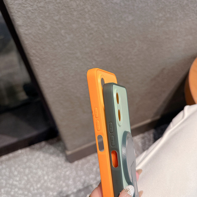 Wholesale Premium Matte Shockproof TPU+PC Solid Color Transparent Phone Case with Kickstand for INFINIX