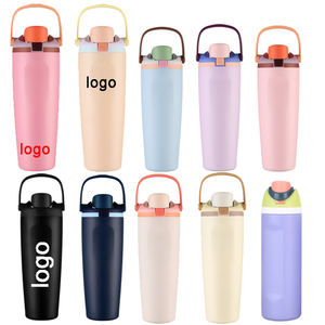 24oz 30oz 32oz Owa tazza di frutta rosa Business regalo thermos <span class=keywords><strong>tazze</strong></span> da 40 once <span class=keywords><strong>con</strong></span> manico in paglia <span class=keywords><strong>nome</strong></span> della società stampa logo personalizzato - Product Image 4