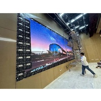 Écran LED d'intérieur nouvelle génération GOB P1.53 P1.86 P2 UHD 4K, mur vidéo LED sans soudure pour salle de réunion haut de gamme, prix d'usine