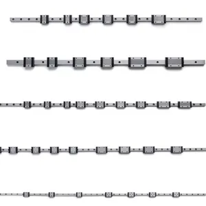 Smooth low noise Miniature Linear Guides mini Linear Slide Rail for medical equipment