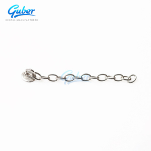 Base de malla Dental Guber, <span class=keywords><strong>cadena</strong></span> de botones de <span class=keywords><strong>ortodoncia</strong></span>, <span class=keywords><strong>cadena</strong></span> de botones de oro plateado <span class=keywords><strong>con</strong></span> función lingual, producto de higiene bucal multiusos - Product Image 6