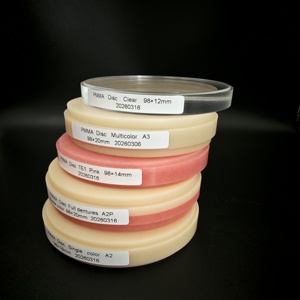 Disco de PMMA Transparente Yueci de 98 mm <span class=keywords><strong>para</strong></span> Prótesis Dentales, Bloque Translúcido <span class=keywords><strong>para</strong></span> Fresado <span class=keywords><strong>para</strong></span> Clínica <span class=keywords><strong>Dental</strong></span> - Product Image 6