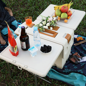 Refroidisseur <span class=keywords><strong>de</strong></span> glace Refroidisseur <span class=keywords><strong>de</strong></span> table pliable <span class=keywords><strong>Coffre</strong></span> à glace 17L avec support Garder l'article Seau <span class=keywords><strong>de</strong></span> refroidissement pour camping Refroidisseur <span class=keywords><strong>de</strong></span> nourriture - Product Image 6