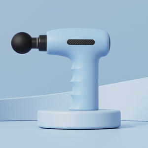 Benutzer definiertes Logo Mini-Massage pistole Schnur loses tiefes Muskelgewebe Elektronischer Puls-Handheld für Körper anwendungen - Product Image 4