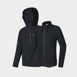 Chaqueta Térmica con Capucha para Hombre, Estilo Urbano, Secado Rápido, Transpirable, Resistente al Encogimiento, Anti-Pilling, Ecológica - Product Image 1