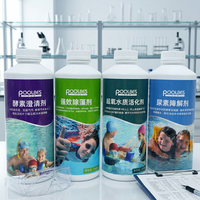 Produits chimiques pour le nettoyage des piscines, floculant pour piscine en gel avec personnalisation et impression gratuites