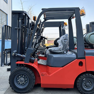 חם מכירה lpg מלגזה ניסן k25 מנוע מונטרגאס lpg 2ton 2.5טון גז בנזין פרופן דלק כפול מלגזה טלסקופי - Product Image 4