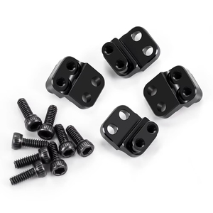 4 Soportes de Montaje de Amortiguador de Aleación de Aluminio para Axial SCX30 1/<span class=keywords><strong>30</strong></span>, Piezas de Mejora para Modelo de Coche <span class=keywords><strong>RC</strong></span> Crawler - Product Image 1