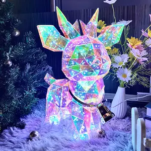 Luci di natale LED Lighting Wire renna Christmas Deer plastics Ornament Home Outdoor Yard Decoration