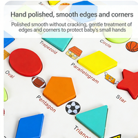 Jeu de puzzle éducatif en bois 3D Montessori personnalisé pour enfants, avec lettres, chiffres et formes, pour la vente en gros