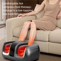 Nouveau Masseur de Pieds Électrique 2026 à Balancement, Massage Shiatsu des Tissus Profonds, Compression et Chauffage, Appareil de Soin des Pieds avec Télécommande