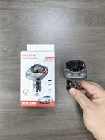 Chargeur de voiture rapide PD 3.0 de qualité allemande, nouveau lecteur sans fil auxiliaire pour carte TF, lumières colorées, transmetteur FM sans fil BT, chargeur de voiture