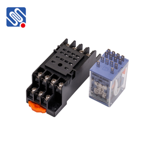 Meishuo Mser Micro Cuộn Dây Điện Tiếp Sức 220V AC Thu Nhỏ Tiếp Sức Dpdt 14 Pin 10A 240VAC 13F Rơ Le Với Ổ Cắm Cơ Sở - Product Image 5