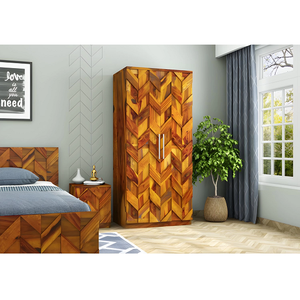 Armoire Jodhpuri Woods en bois de Sheesham Naxu, élégante et robuste, solution de rangement en bois massif avec un intérieur spacieux, parfaite. - Product Image 1