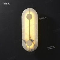 Lampe murale en laiton massif postmoderne, style nuage, pour chambre à coucher, chevet, bureau, design inspiré, minimaliste, éclairage personnalisé pour la maison