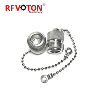 Bouchon anti-poussière femelle de prise mâle de Type N d'approvisionnement d'usine pour connecteur coaxial en cuivre laiton rf en stock connecteur (Rf)
