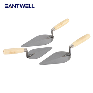 Truelle de maçonnerie en acier à haute teneur en carbone |   Truelle ergonomique pour le travail du plâtre, du béton et des carreaux - Product Image 2