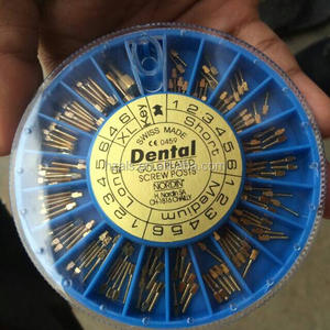 Poste de Tornillo Dental Chapado en Oro / Poste de Tornillo de Material de Implante Dental a <span class=keywords><strong>Precio</strong></span> Económico / Poste de Tornillo Cónico Dental Chapado en Oro 120 Piezas - Product Image 6