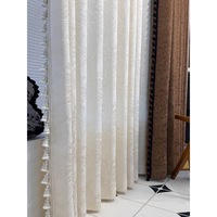 Gorden Bordir Custom, Iris Silky-Touch Light-Luxury Cream Embossed Jacquard
