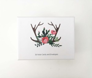 Venta al por mayor nota Floral tarjetas 36 <span class=keywords><strong>paquetes</strong></span> gracias tarjeta establece con sobres - Product Image 3
