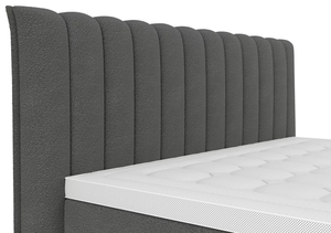 Letto Moderno Europeo in Velluto, Design <span class=keywords><strong>Salvaspazio</strong></span> a Due Cassetti, Arredamento di Lusso per Camera da Letto Personalizzato OEM/ODM per Grossisti - Product Image 5