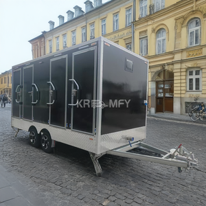 Vente en gros de toilettes portables préfabriquées pour l'extérieur, mobiles, avec poignée pliable, pour camping-car, caravane, salle de bain portable - Product Image 1