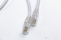 Cable Ethernet CAT5e de la Marca XXD, 24AWG, Color Azul, 1 Metro, Cables de Conexión RJ45 UTP, Cobre, PVC, Red, 8 Conductores, Disponible