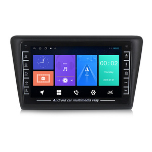 MEKEDE 2din Autoradio Multimedia Video Player Per <span class=keywords><strong>Skoda</strong></span> <span class=keywords><strong>Rapid</strong></span> <span class=keywords><strong>2013</strong></span> 2014 2015 2016 2017 WIFI Android di Navigazione GPS Audio 2 DIN - Product Image 1